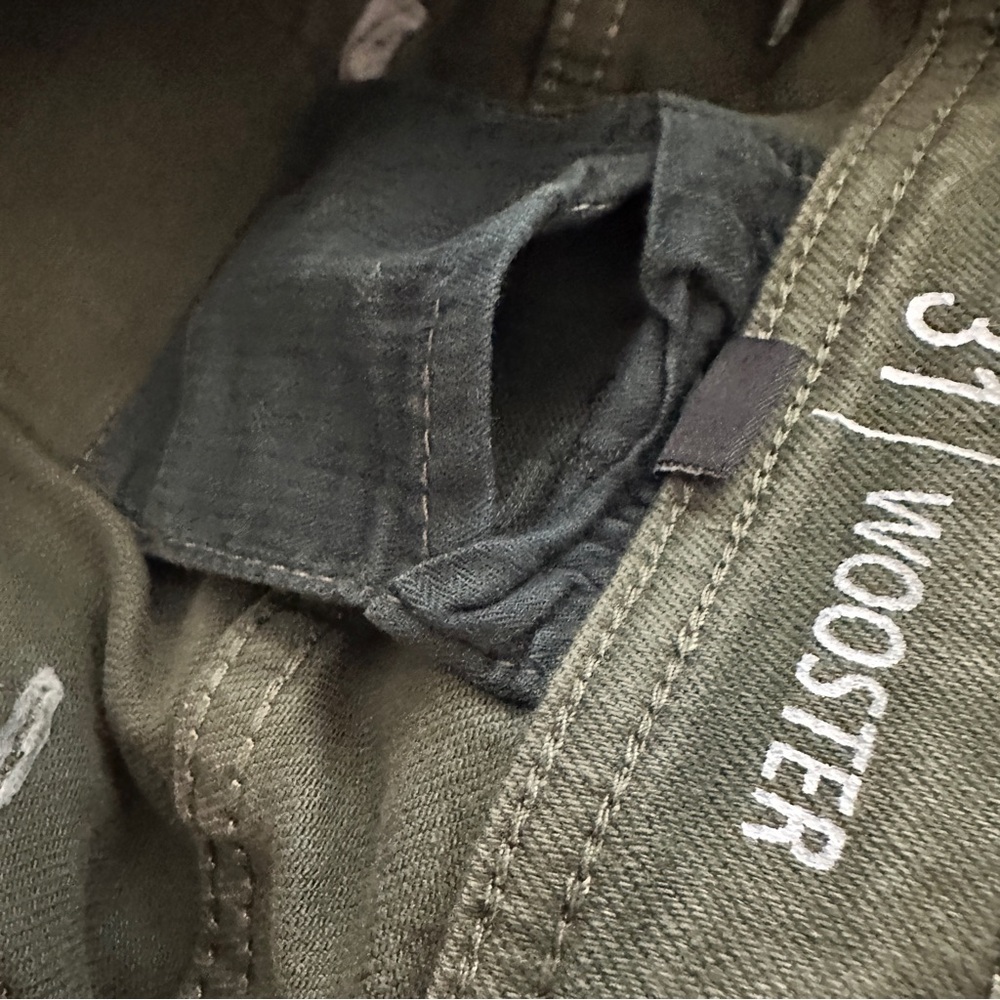 Blank NYC Olive Green Men’s Denim Wooster Slim Fit Shorts Size 31 - Picture 7 of 10